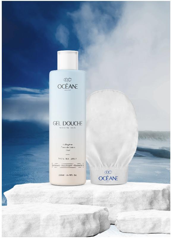 Gel douche + 1 Gant Exfoliant OFFERT